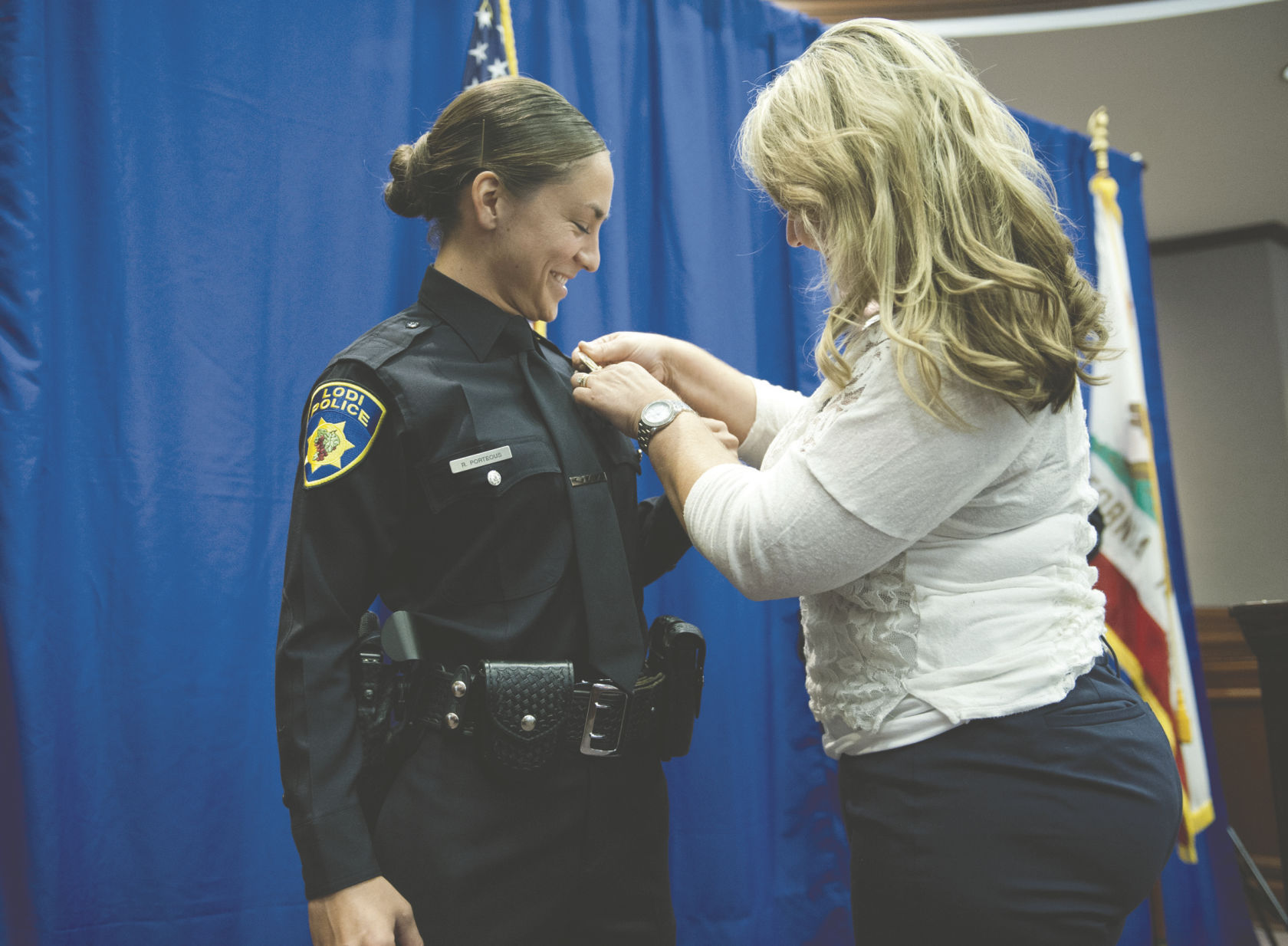 St. Mary’s grad is first woman to join Lodi’s SWAT team